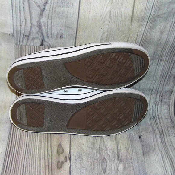 CONVERSE All Star Dainty Mule White Sneakers Womens Size 7 - Picture 2 of 7
